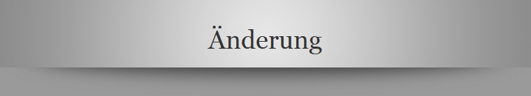 �nderung